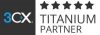 Titanium Partner badge 3CX