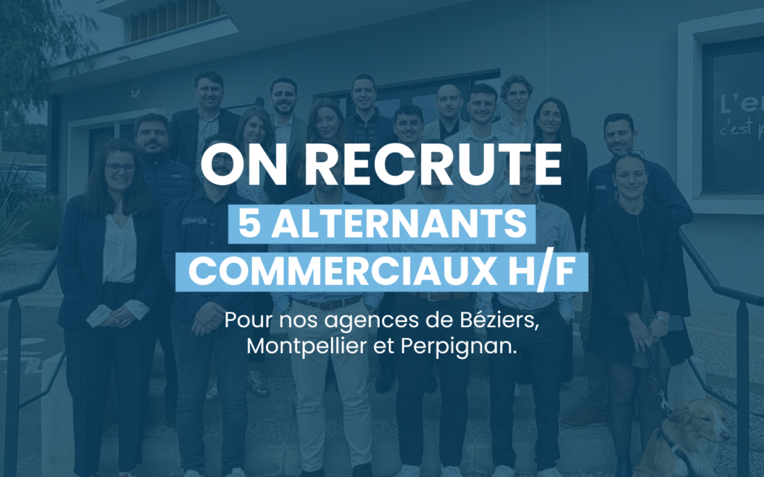 Commercial B to B H/F – Alternance | Béziers, Montpellier, Perpignan