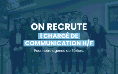 Chargé de communication H/F – CDI | Béziers
